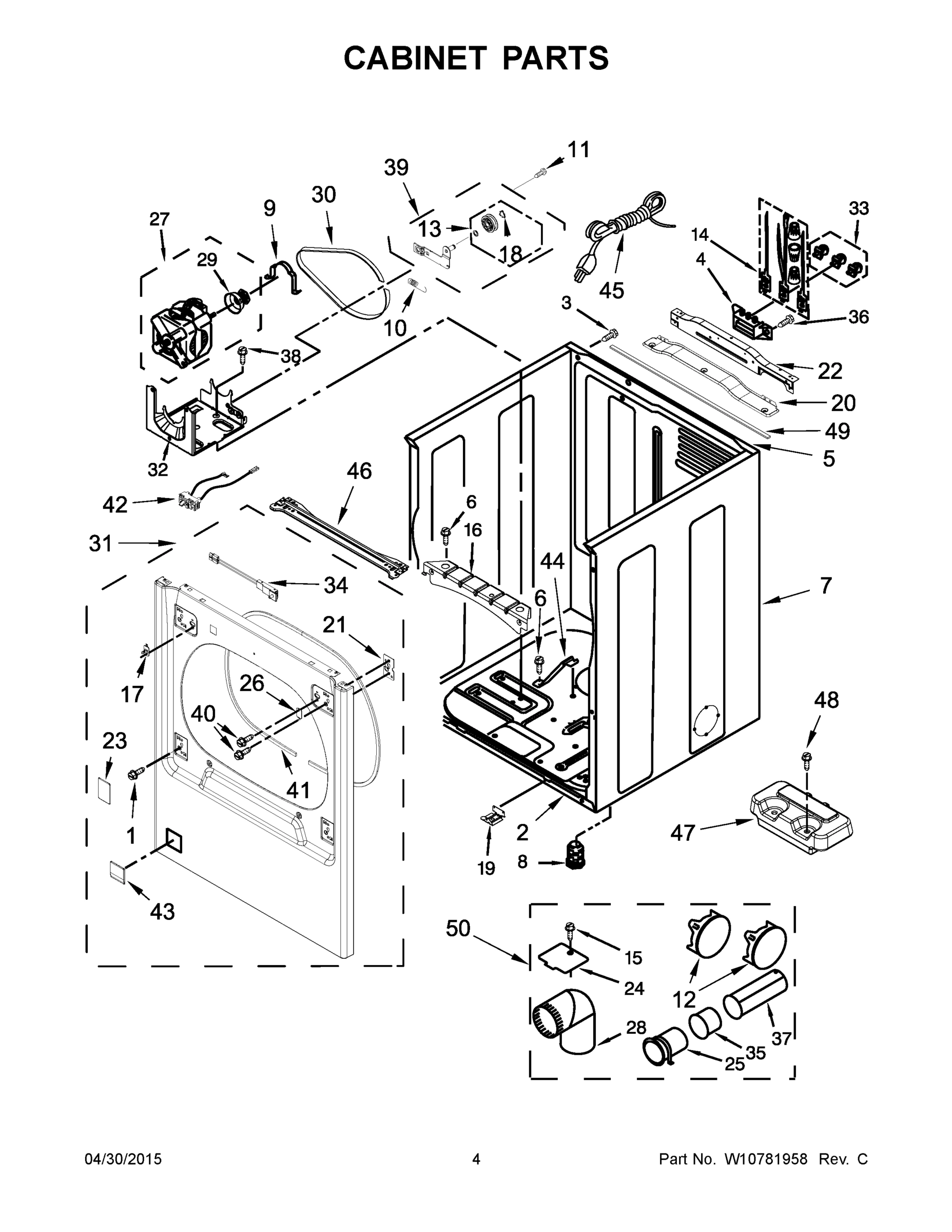03 - CABINET PARTS