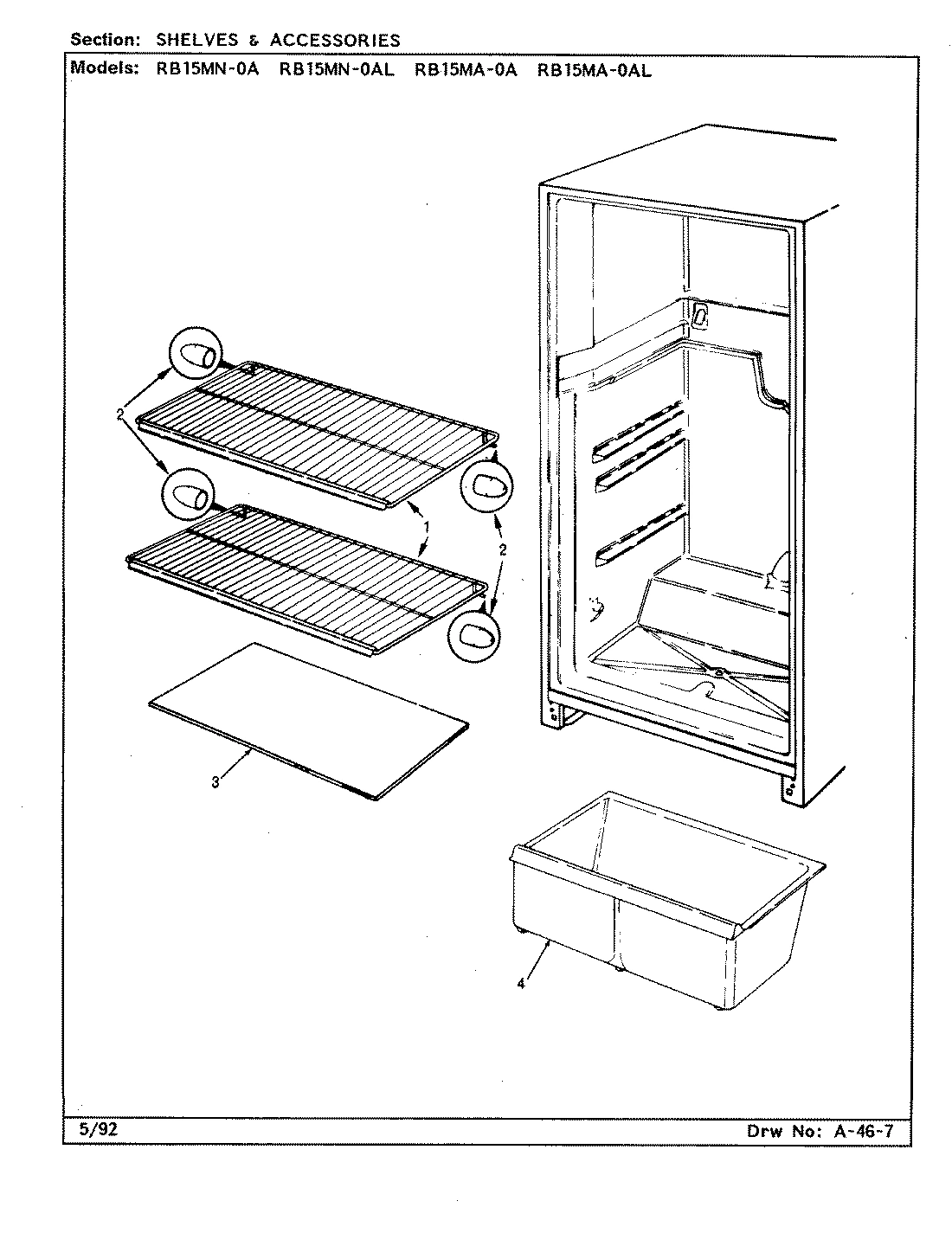 05 - SHELVES & ACCESSORIES