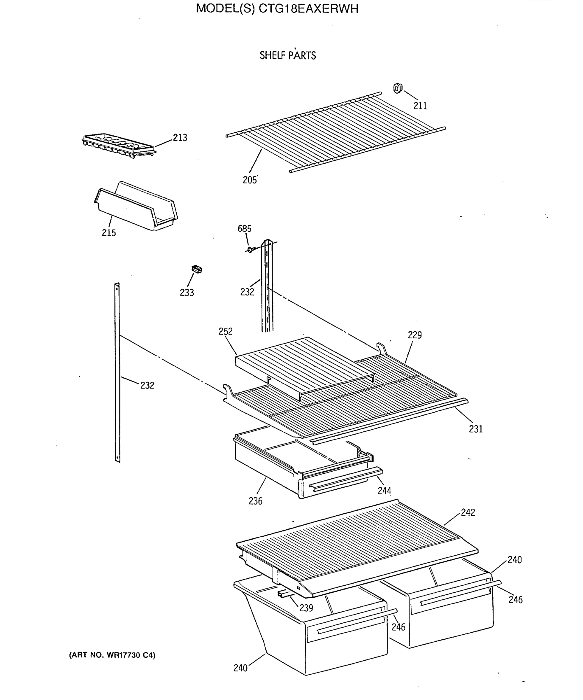 SHELF PARTS