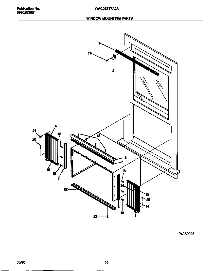 06 - WINDOW MOUNTING PARTS