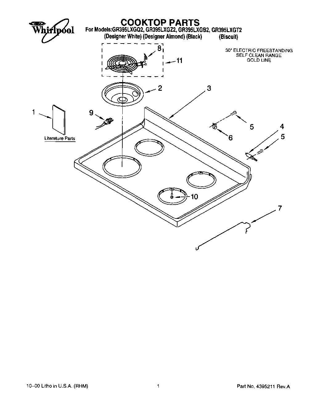 01 - COOKTOP, LITERATURE
