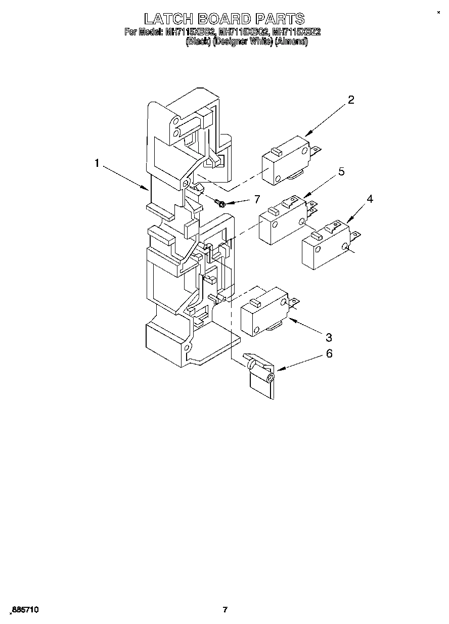 06 - LATCH BOARD