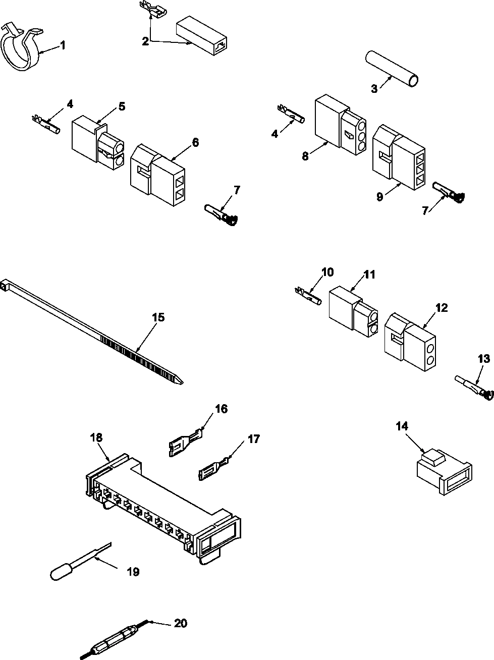 08 - Terminals and Motor Connection Block