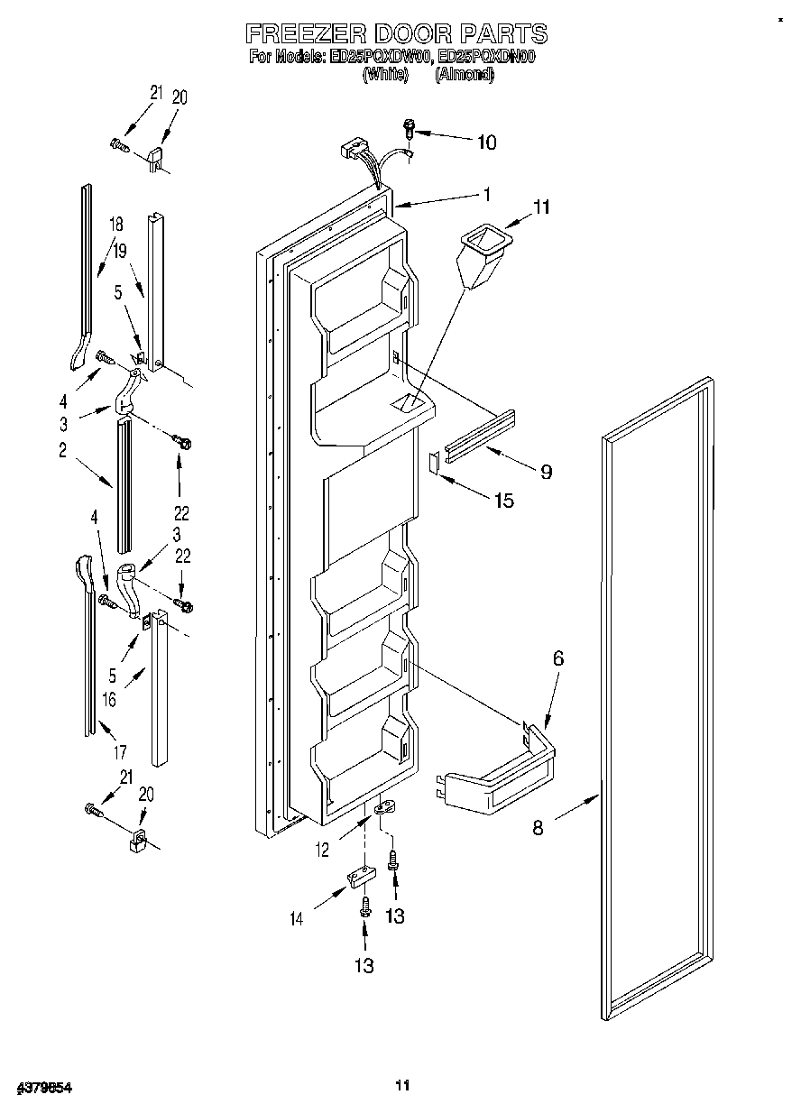 07 - FREEZER DOOR