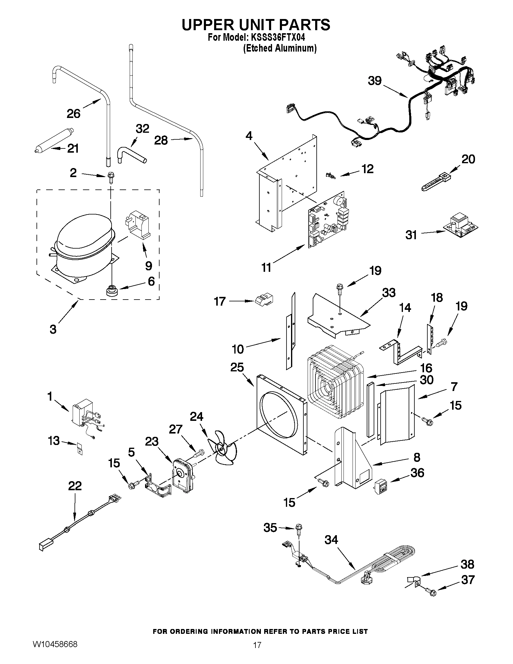 11 - UPPER UNIT PARTS