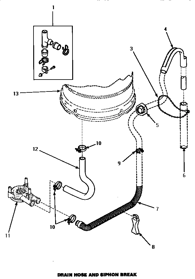 06 - DRAIN HOSE & SIPHON BREAK