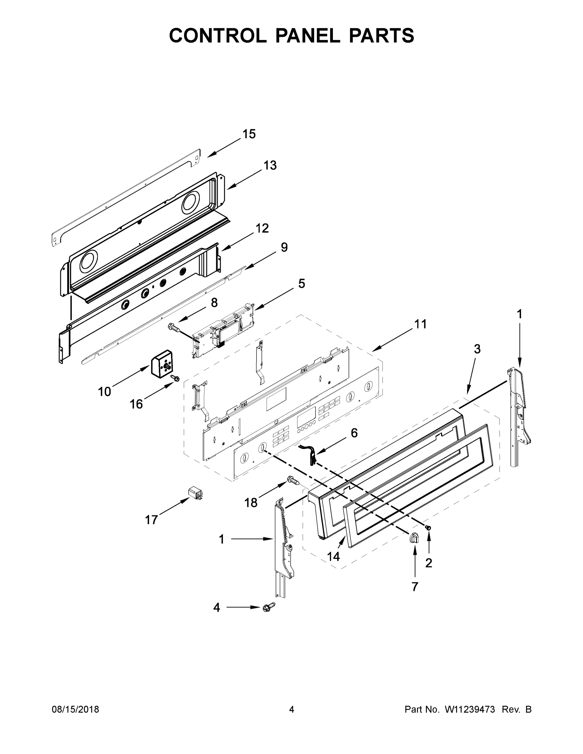 03 - CONTROL PANEL PARTS