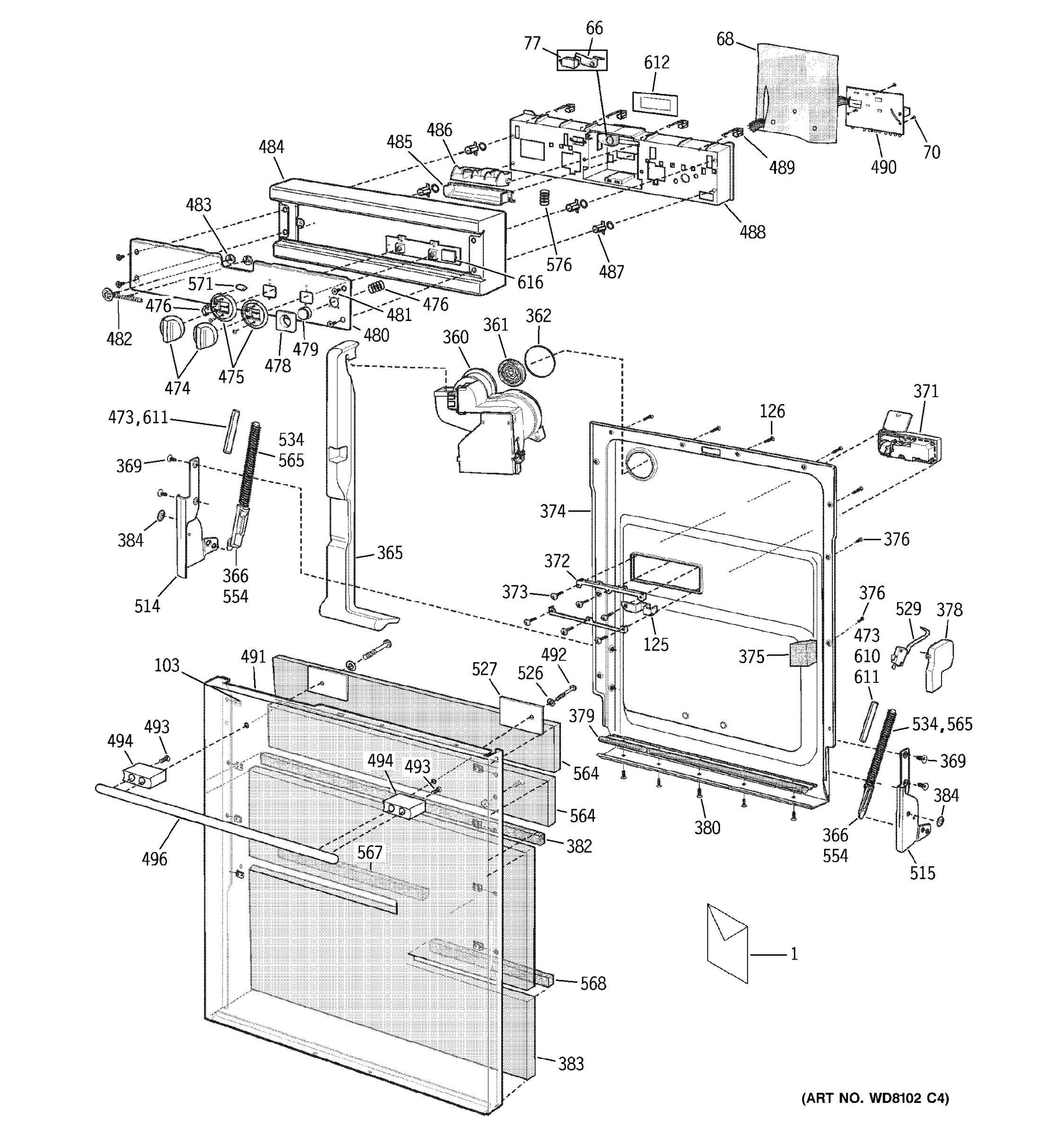 DOOR ASSEMBLY