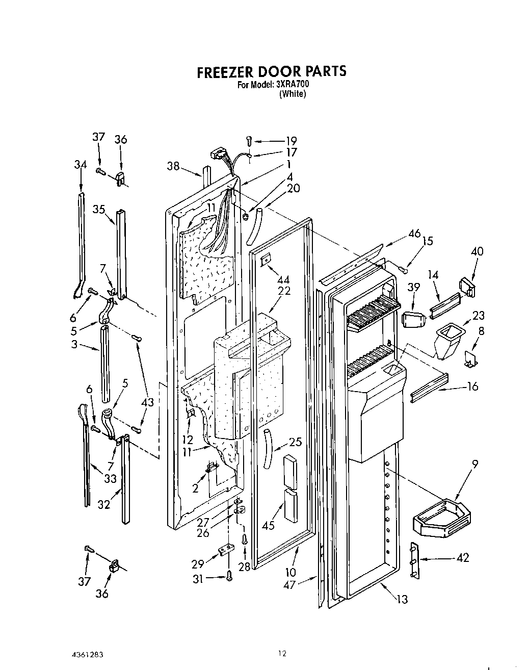09 - FREEZER DOOR