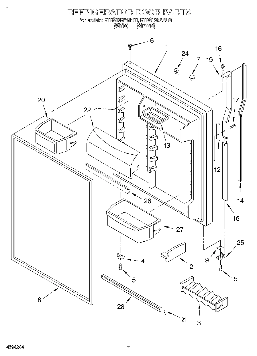 04 - REFRIGERATOR DOOR