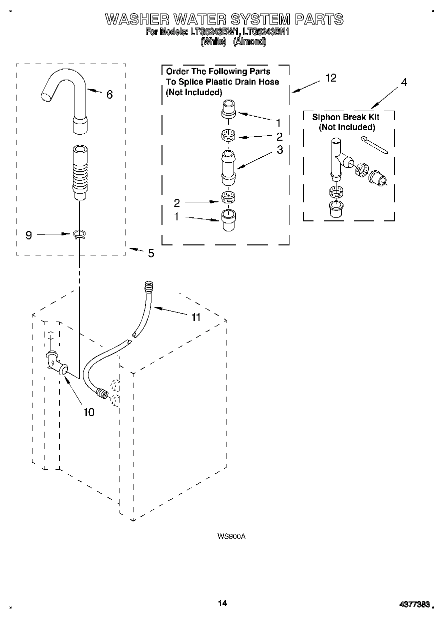 11 - WASHER WATER SYSTEM