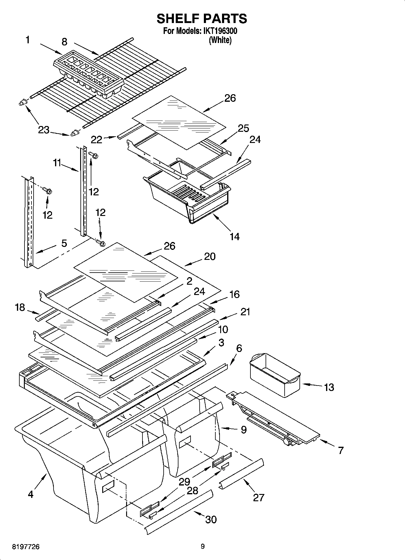 05 - SHELF PARTS, OPTIONAL PARTS