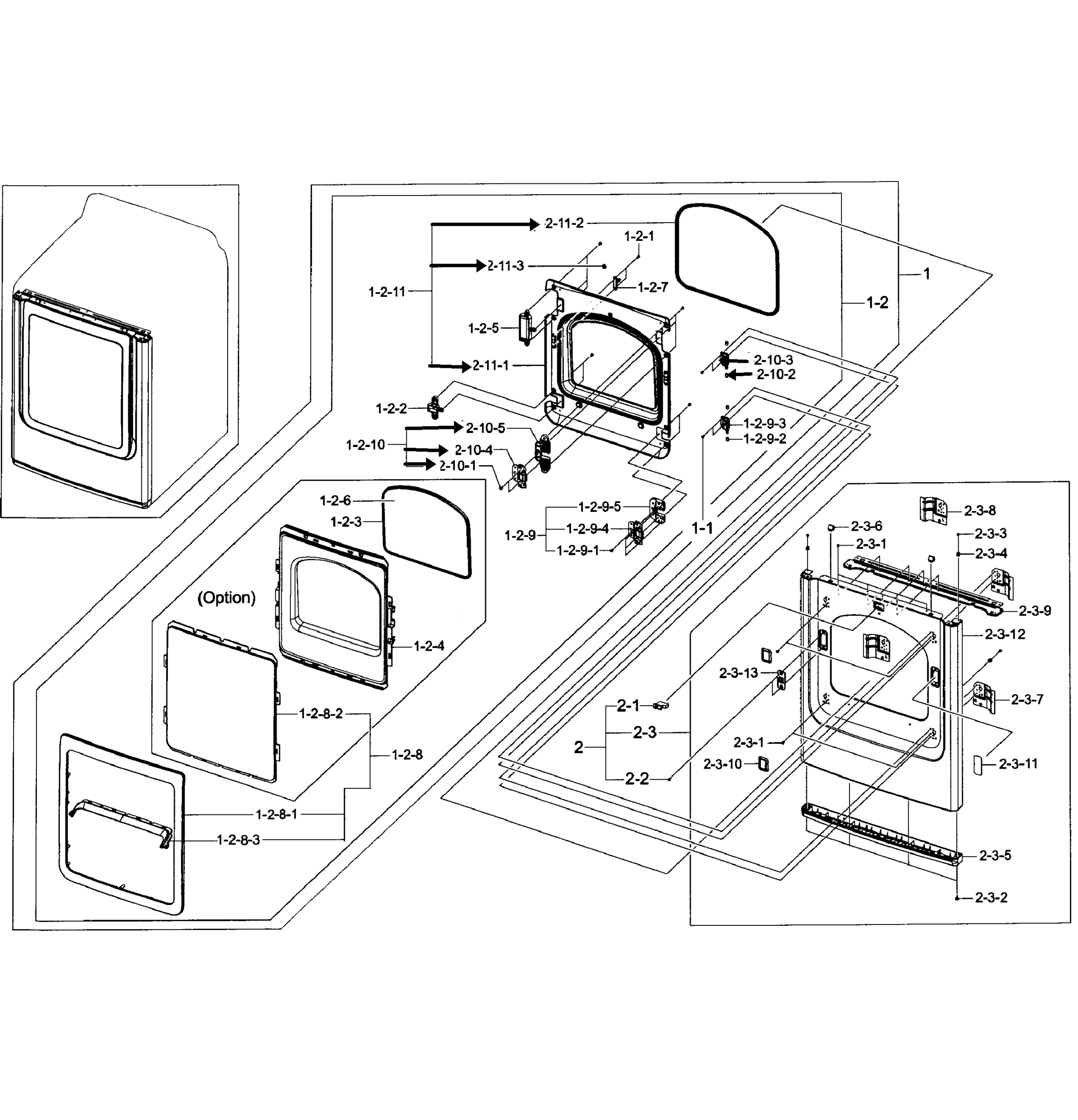FRONT/DOOR ASSY
