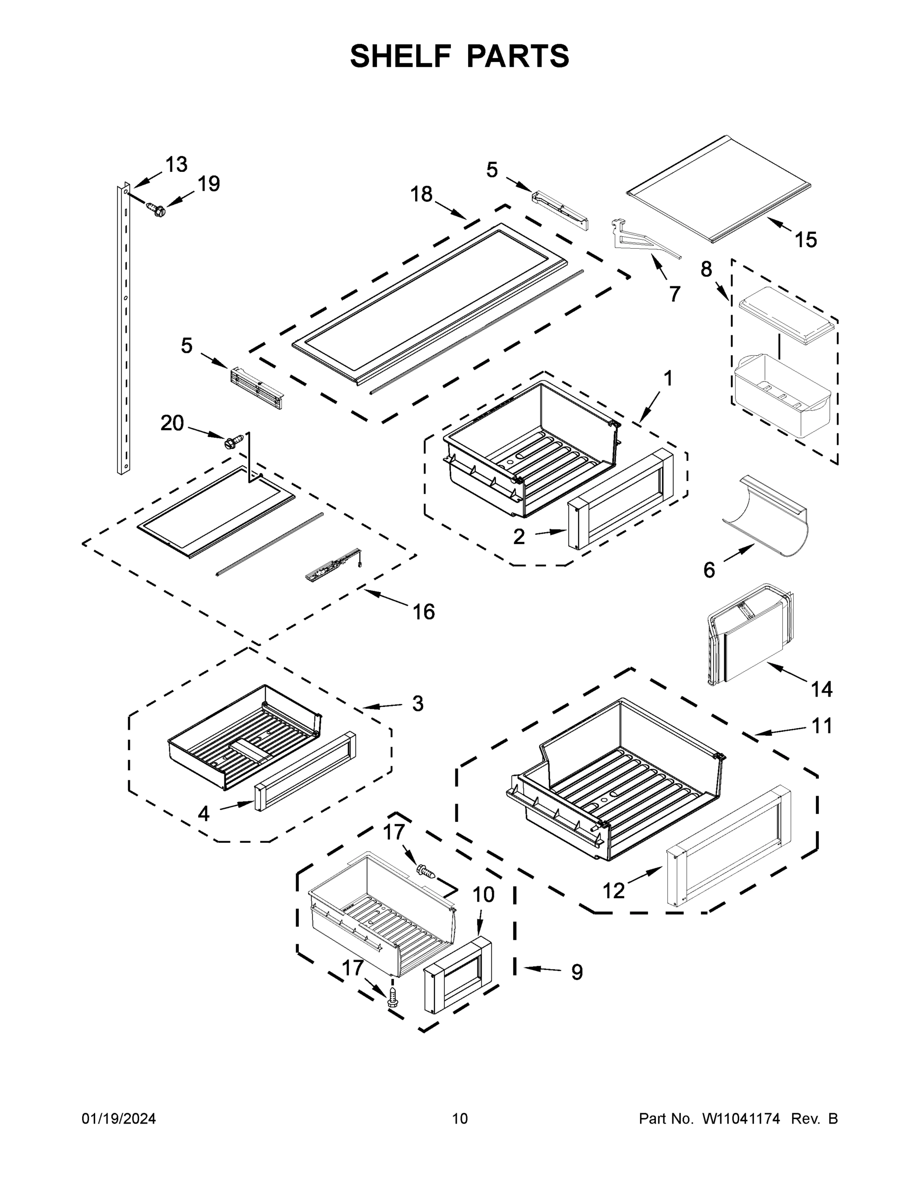 06 - SHELF PARTS