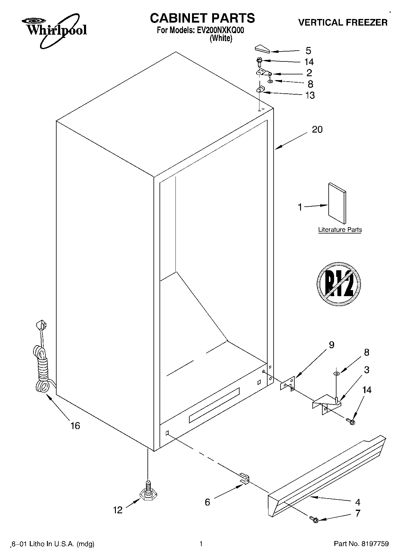 01 - CABINET, LITERATURE