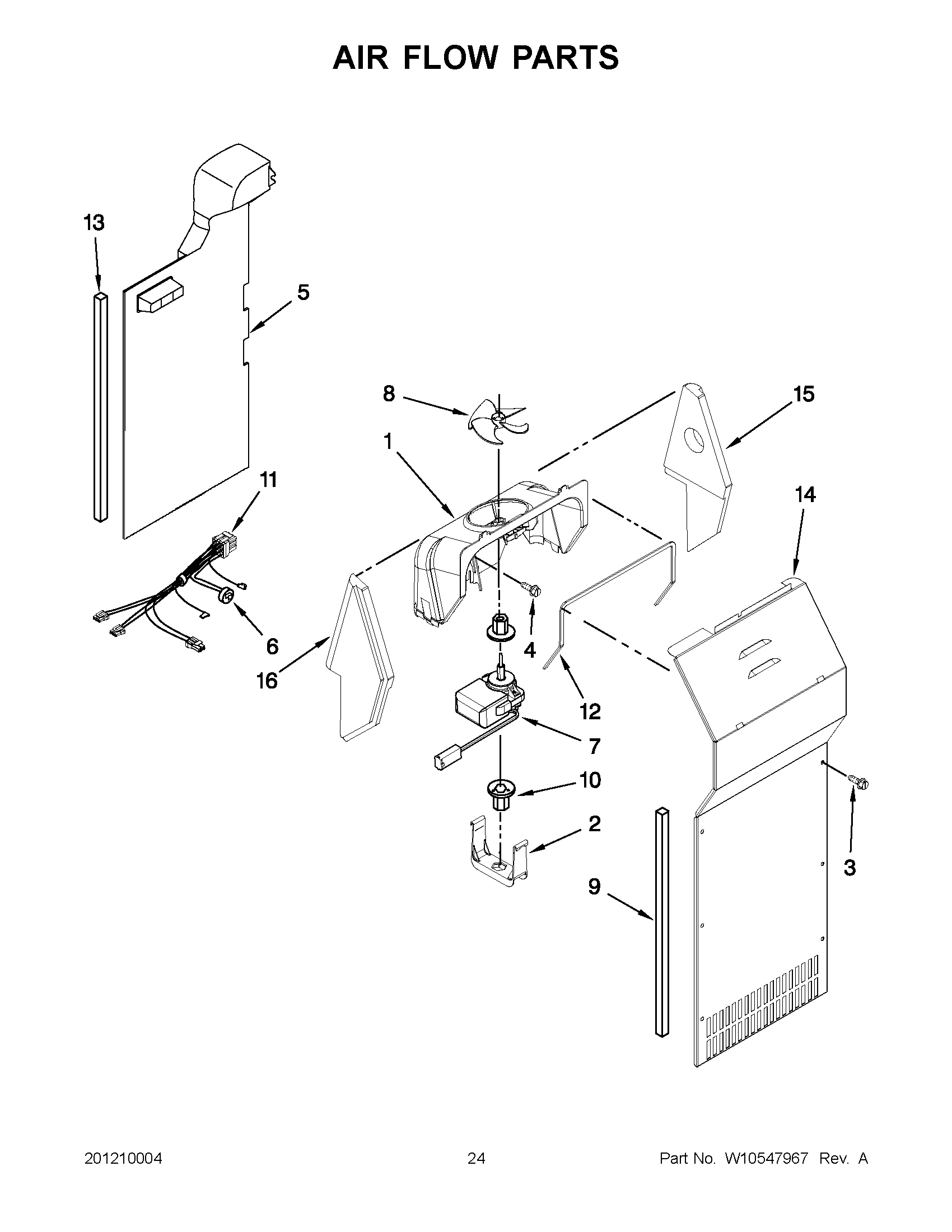 12 - AIR FLOW PARTS
