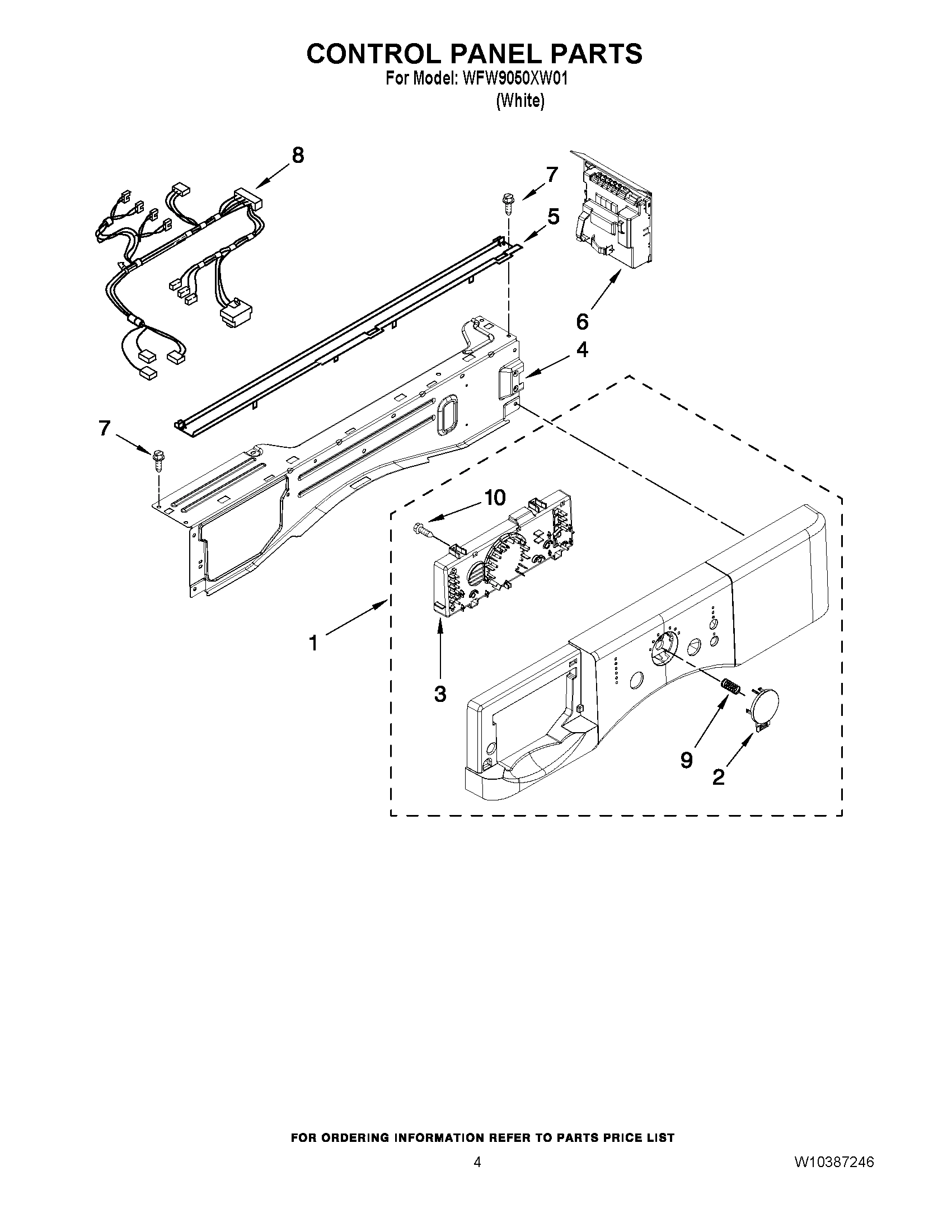 03 - CONTROL PANEL PARTS