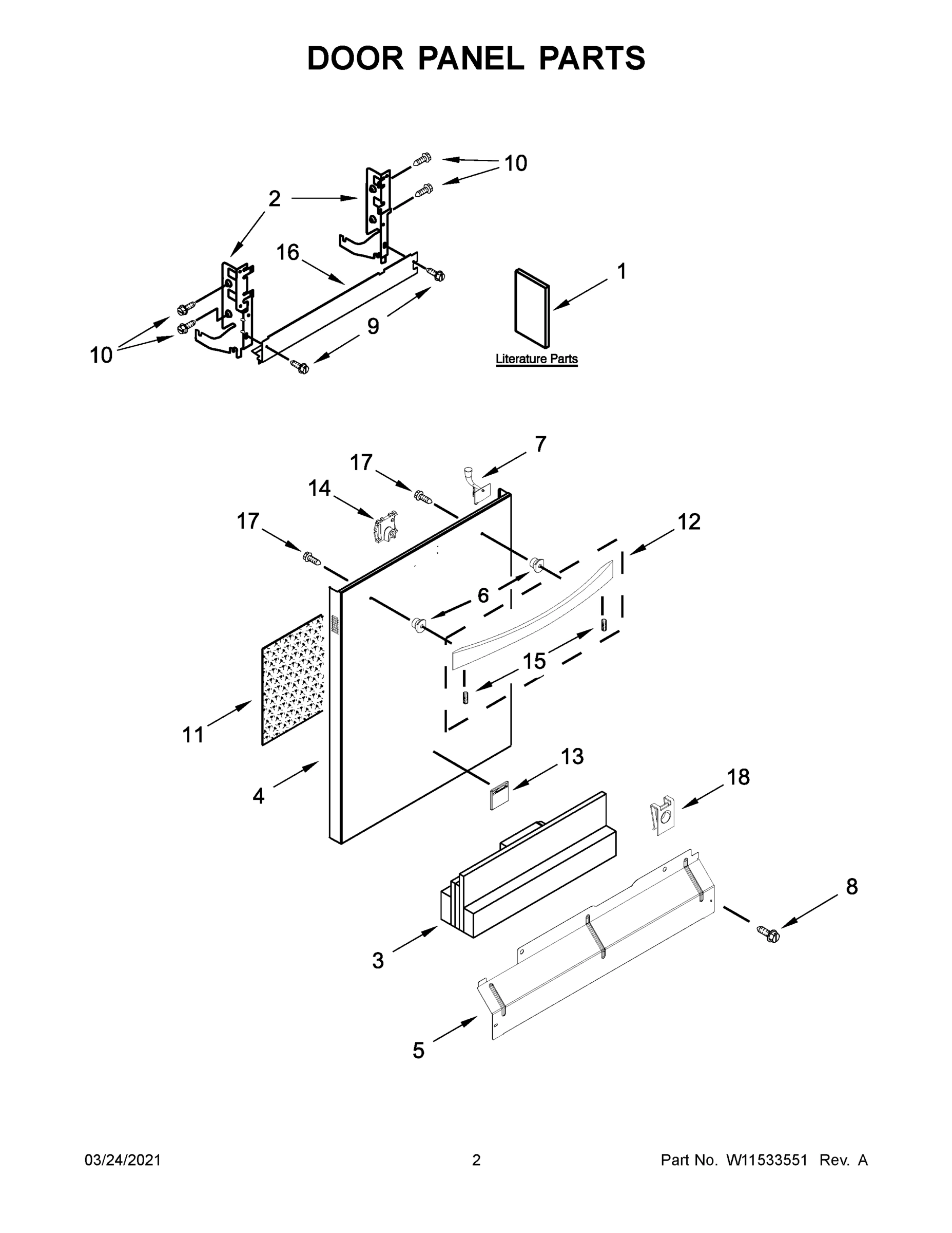 02 - DOOR PANEL PARTS