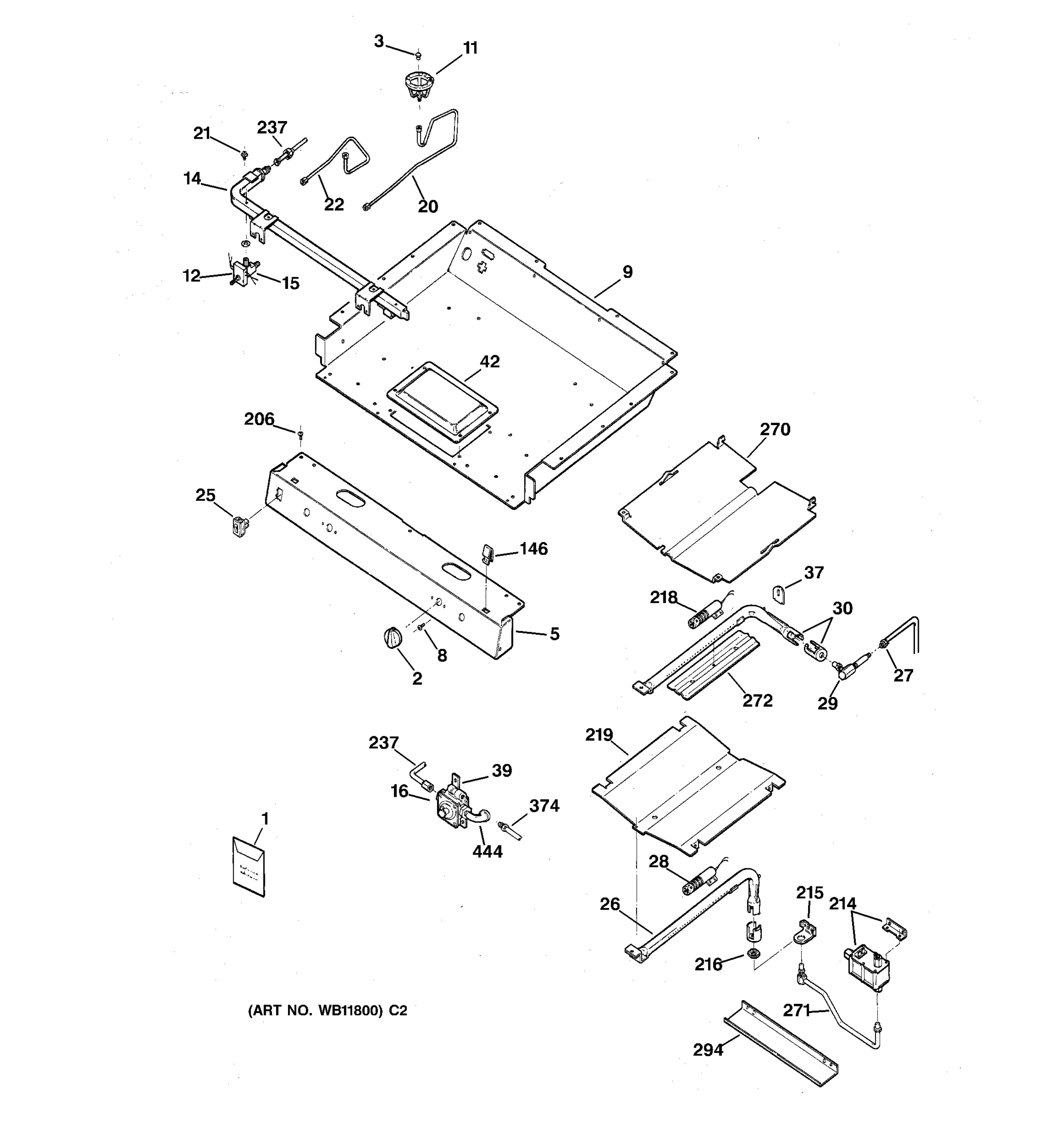 GAS BURNER PARTS