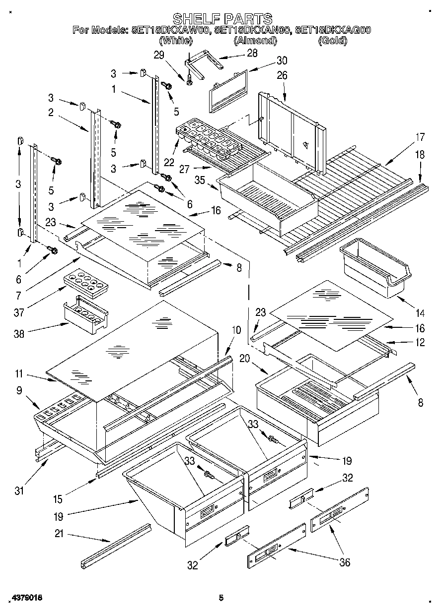 04 - SHELF, LIT/OPTIONAL