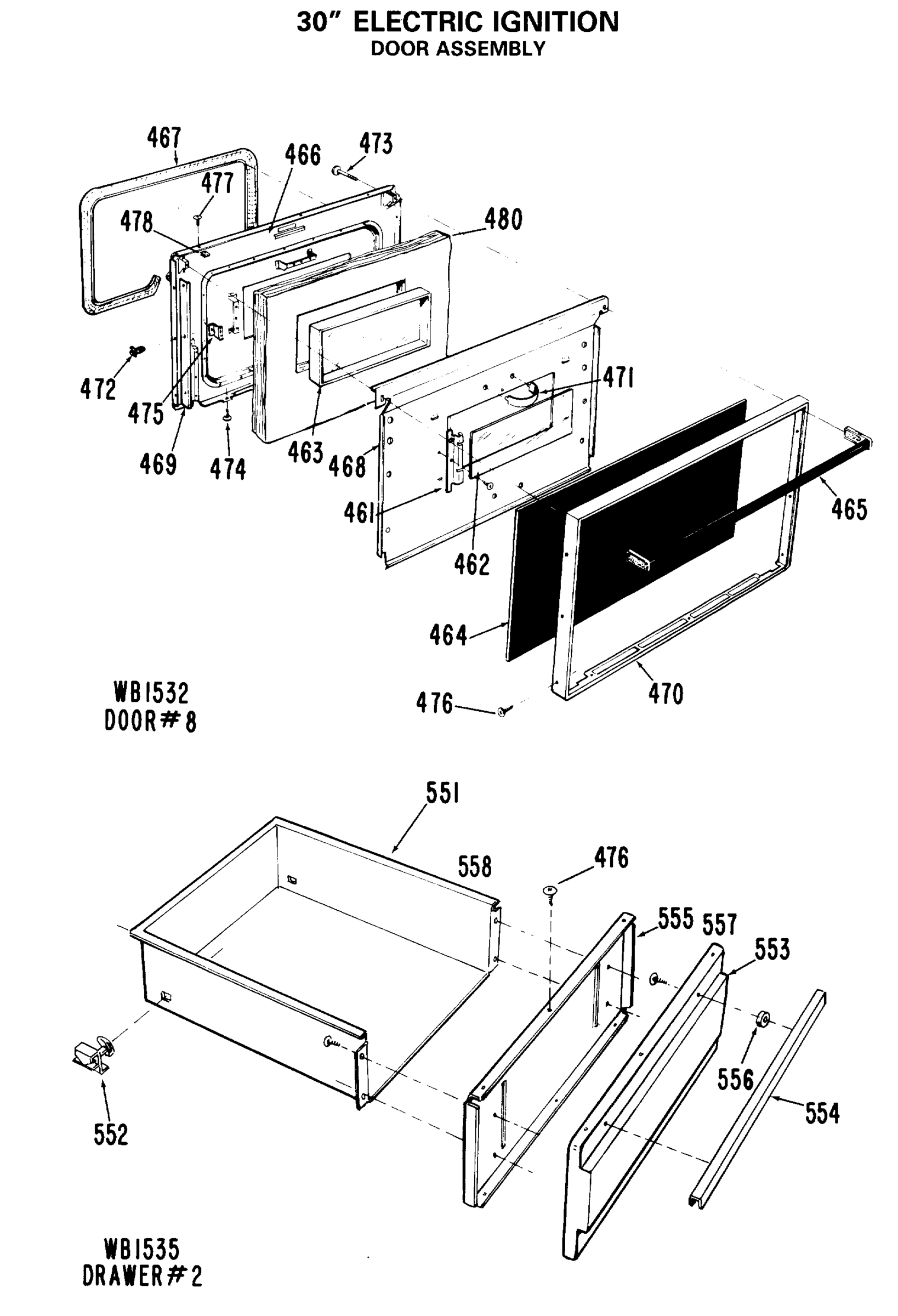 30" ELECTRIC IGNITION