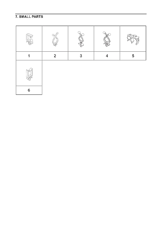 SMALL PARTS