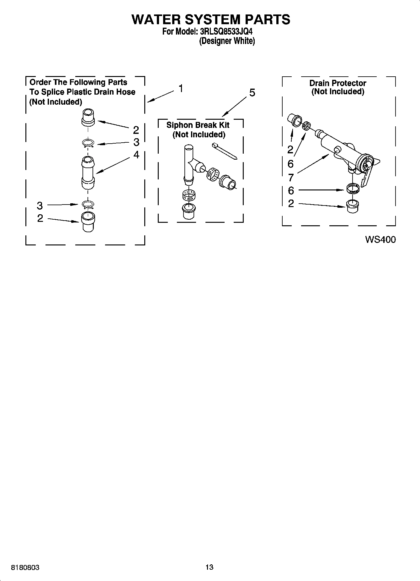 09 - WATER SYSTEM PARTS