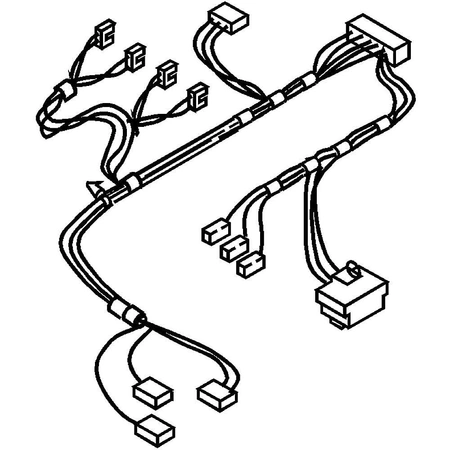W10201876 Whirlpool Wire Harness