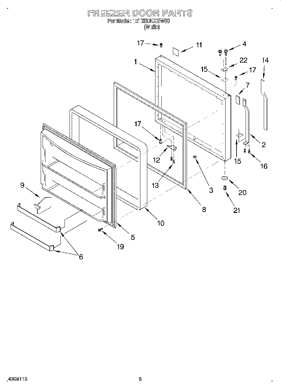 03 - FREEZER DOOR