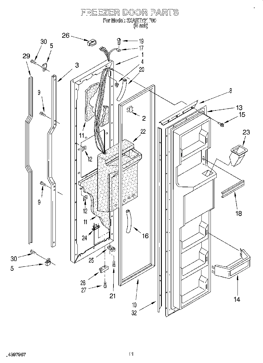 06 - FREEZER DOOR