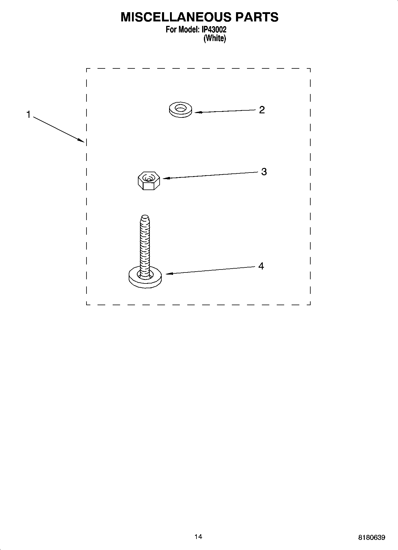 10 - MISCELLANEOUS PARTS, OPTIONAL PARTS (NOT INCLUDED)