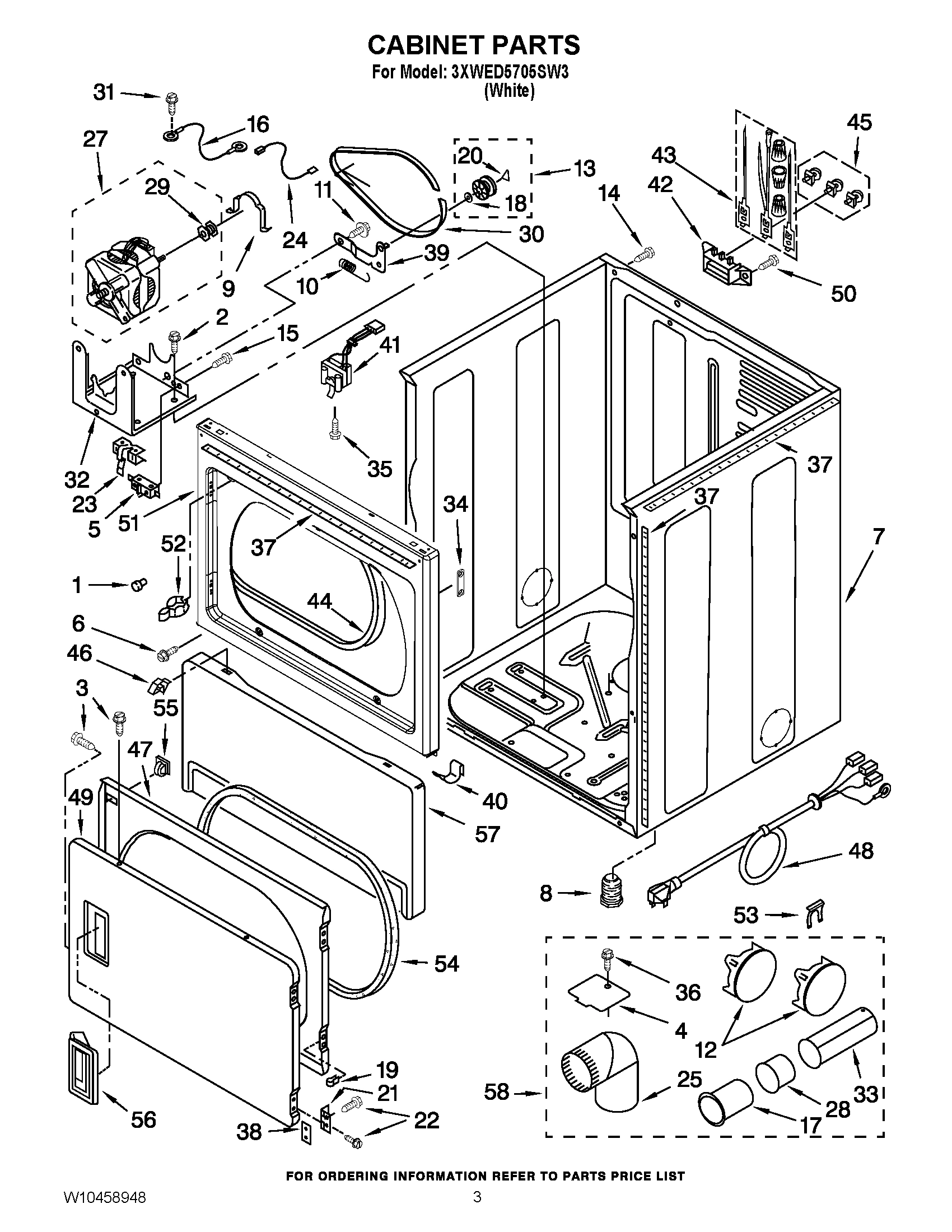 02 - CABINET PARTS