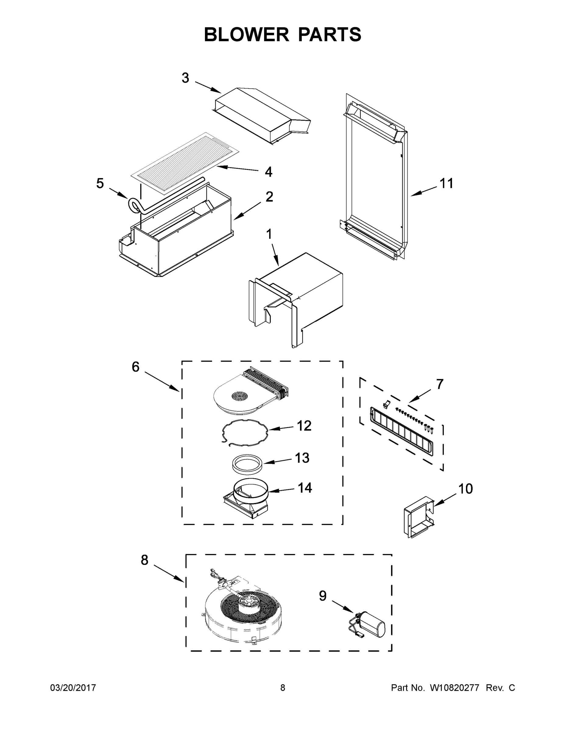 05 - BLOWER PARTS