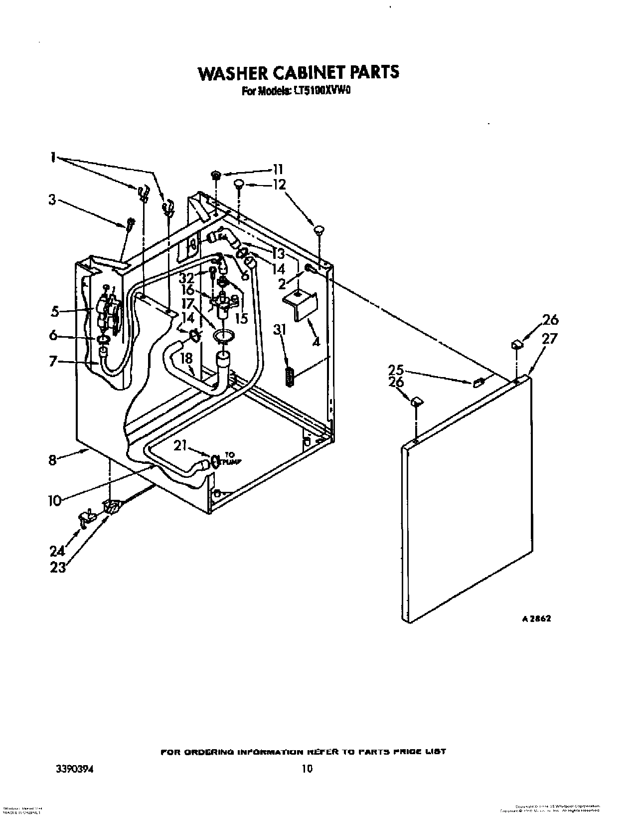 08 - WASHER CABINET