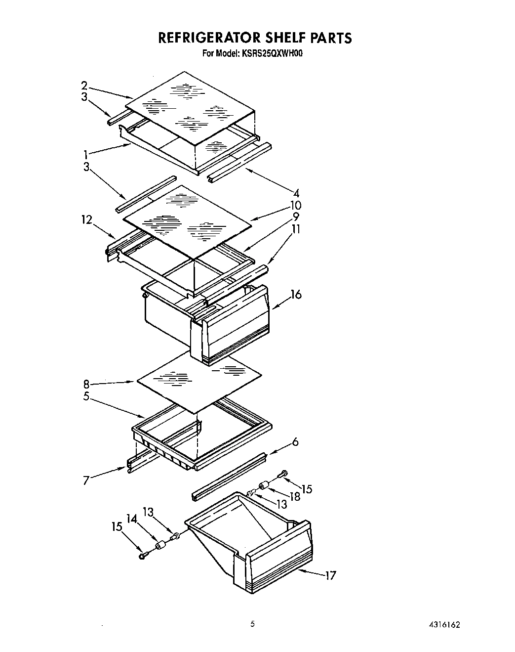 04 - REFRIGERATOR SHELF