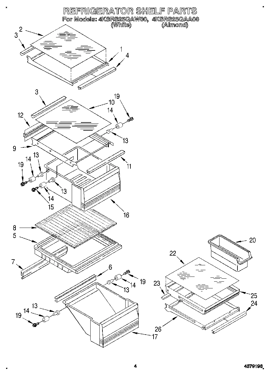 03 - REFRIGERATOR SHELF
