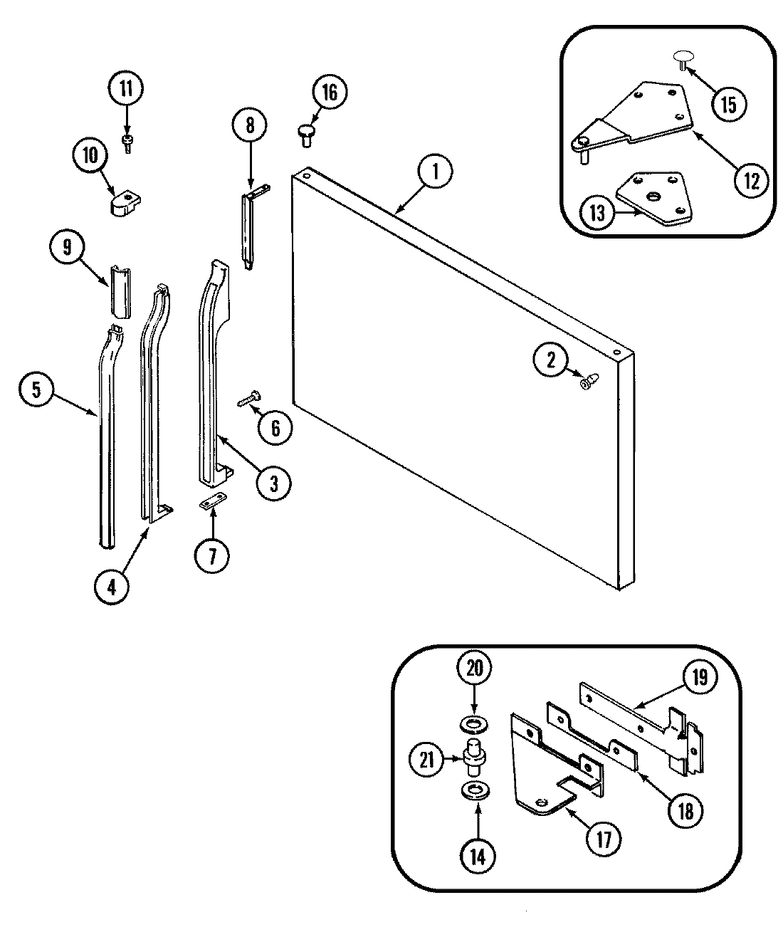 03 - FREEZER OUTER DOOR