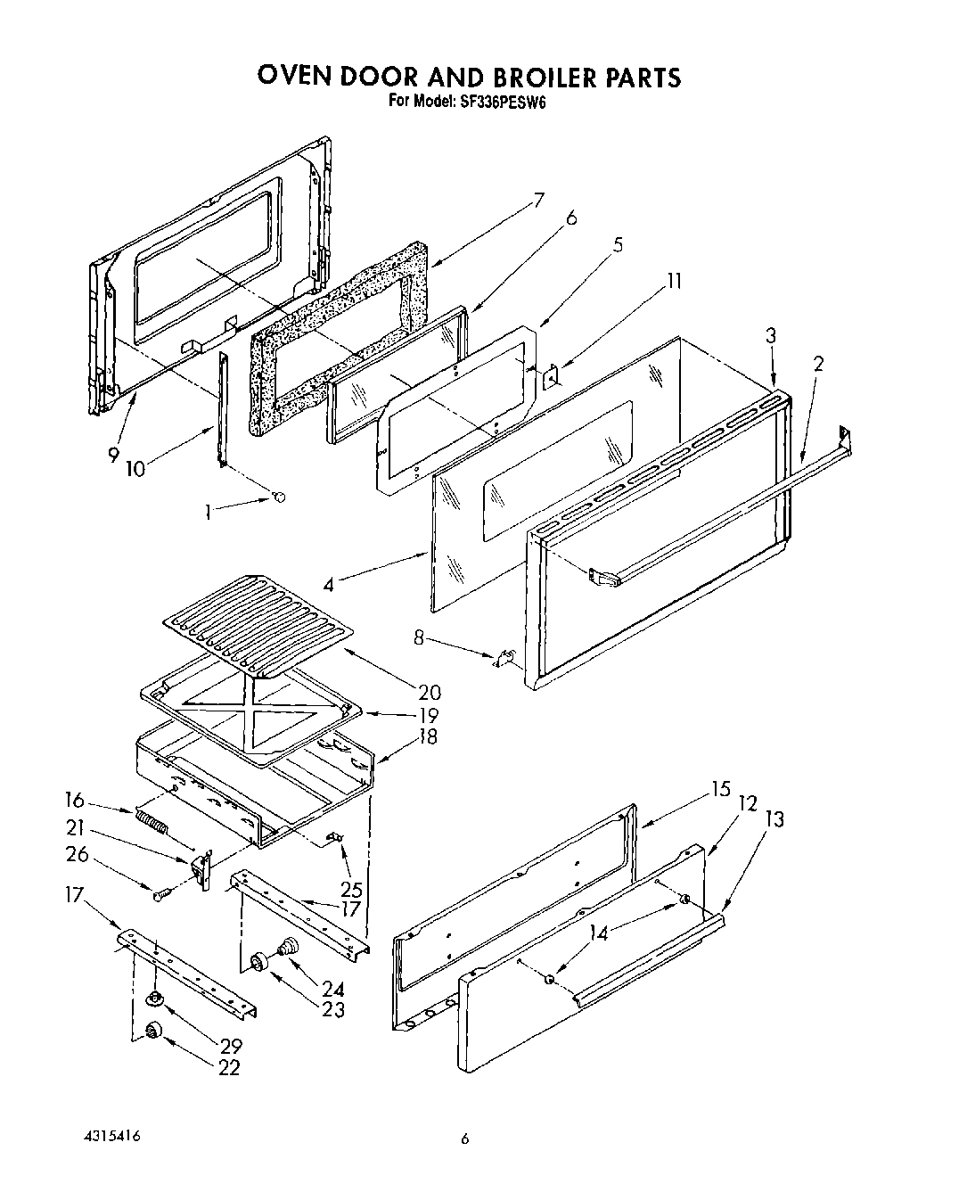 05 - OVENDOOR AND BROILER