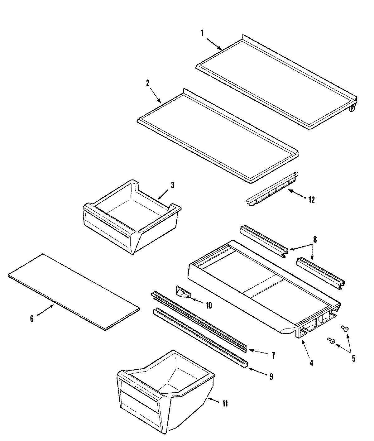 11 - SHELVES & ACCESSORIES