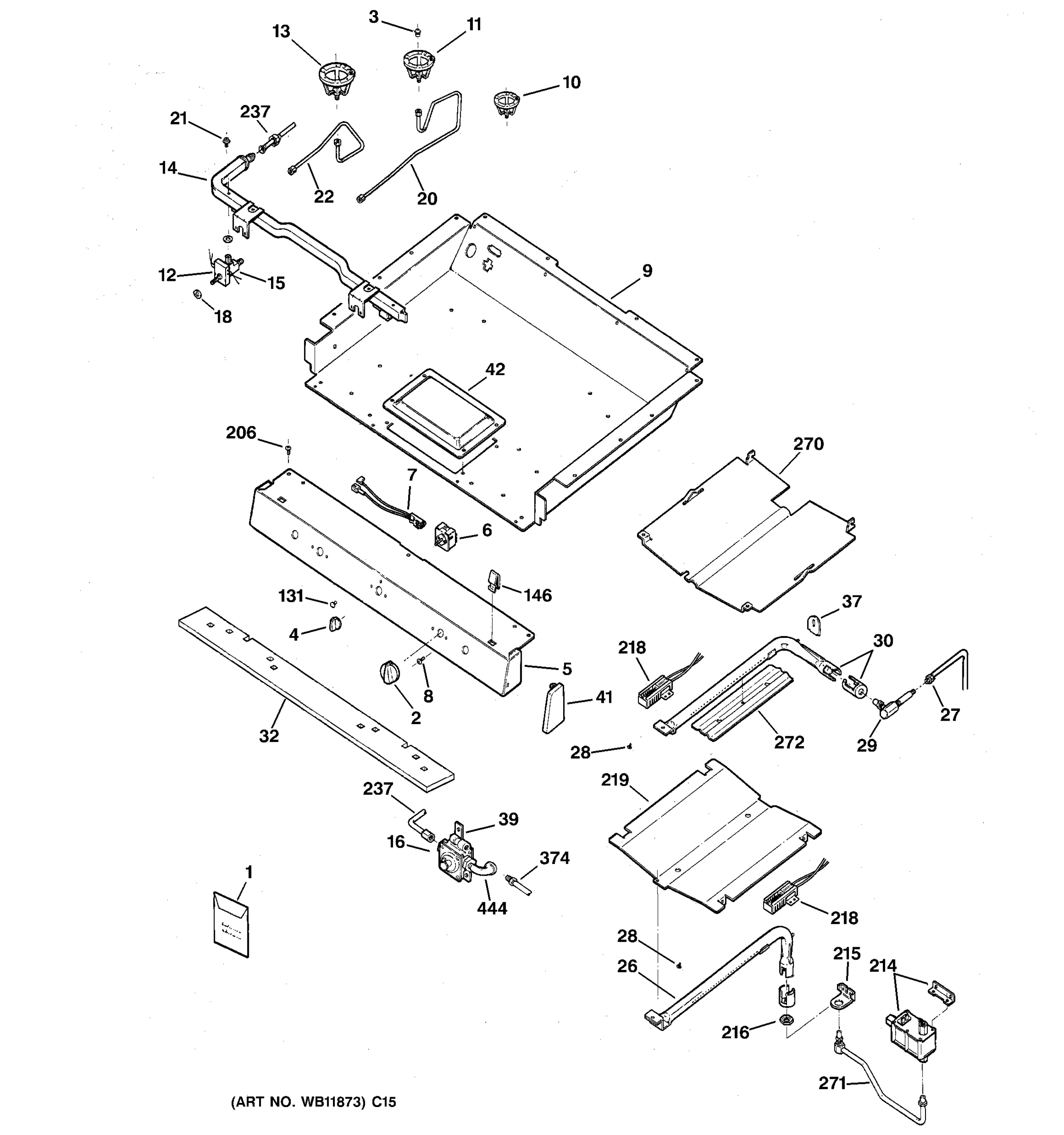 GAS & BURNER PARTS