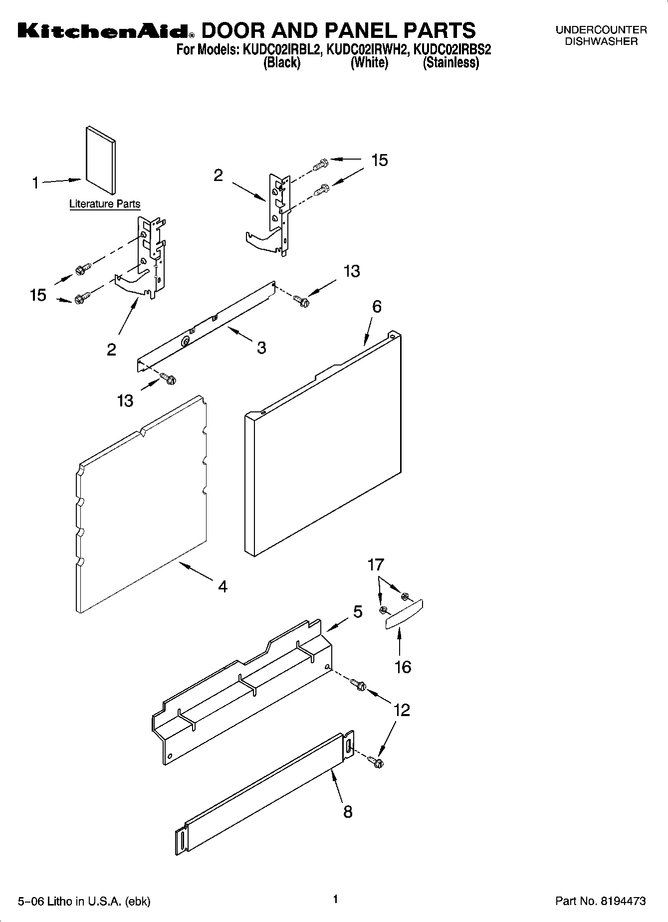 01 - DOOR AND PANEL PARTS