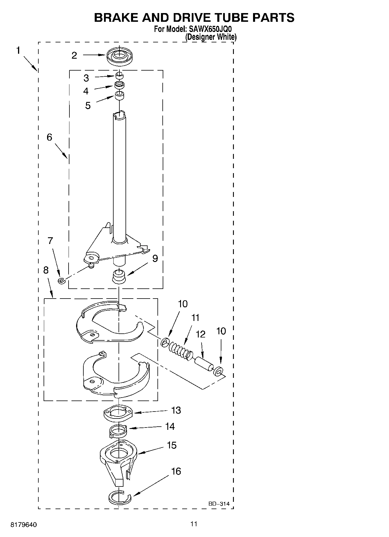 07 - BRAKE & DRIVE TUBE