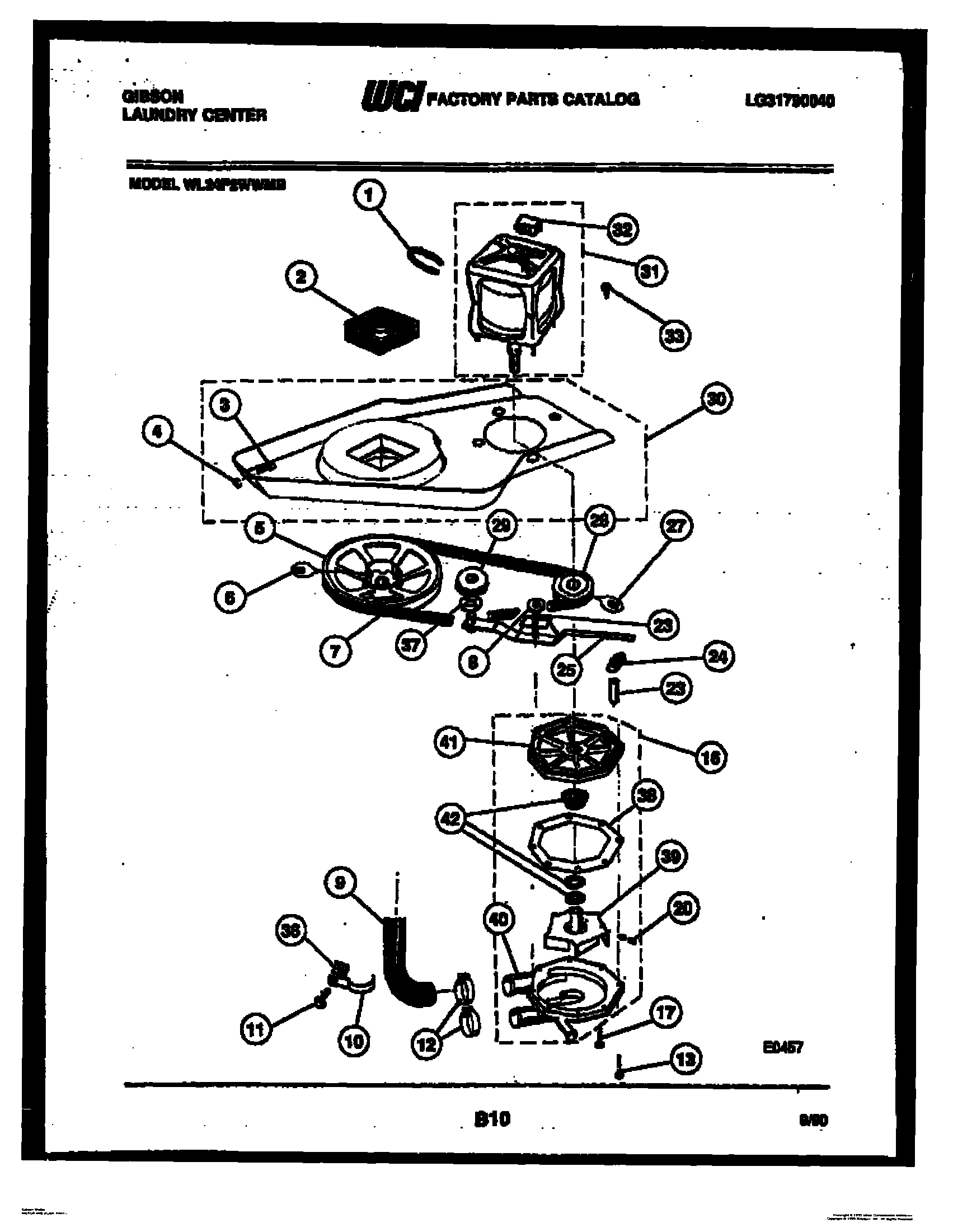 06 - MOTOR AND IDLER ARM CLUTCH