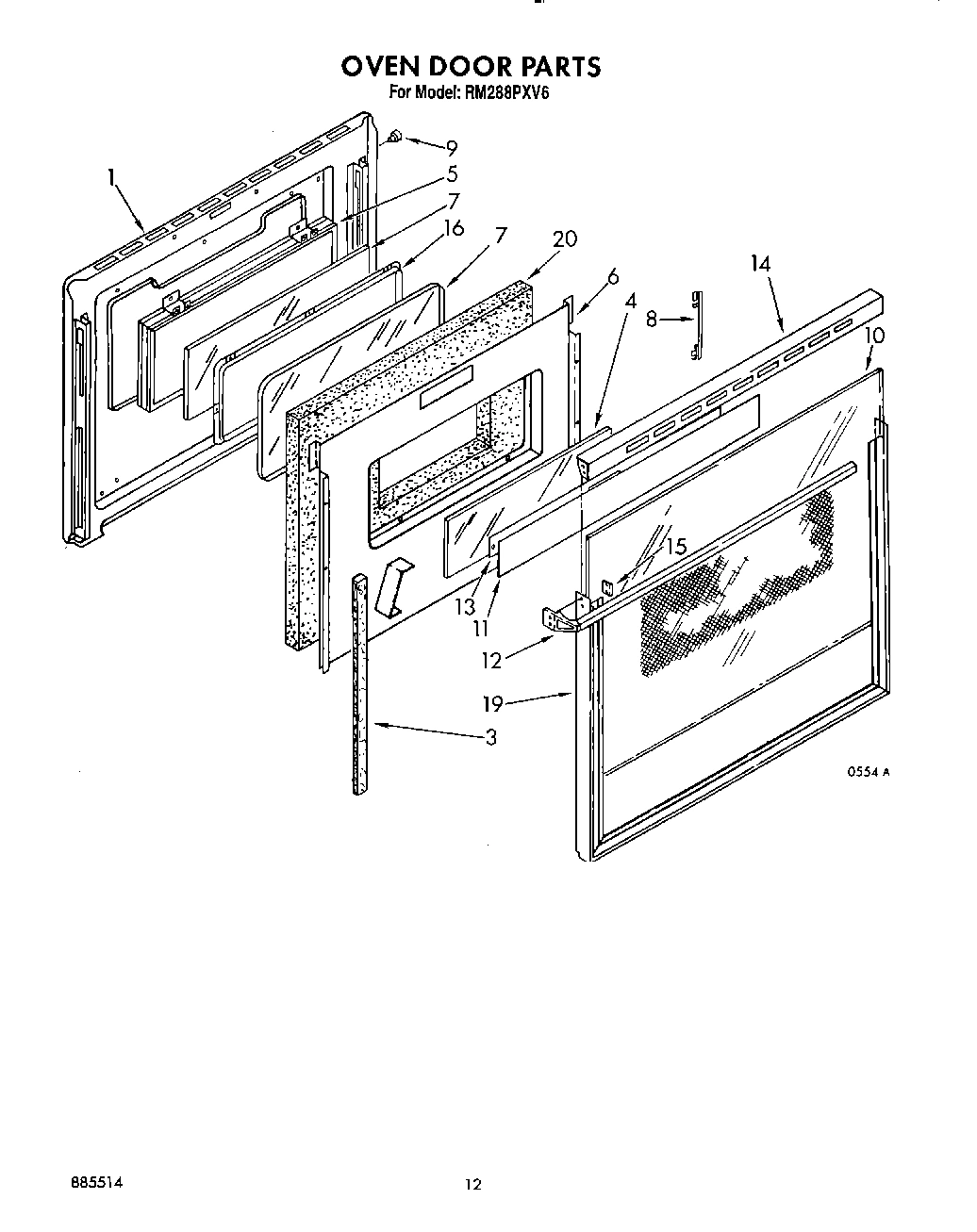 09 - OVEN DOOR