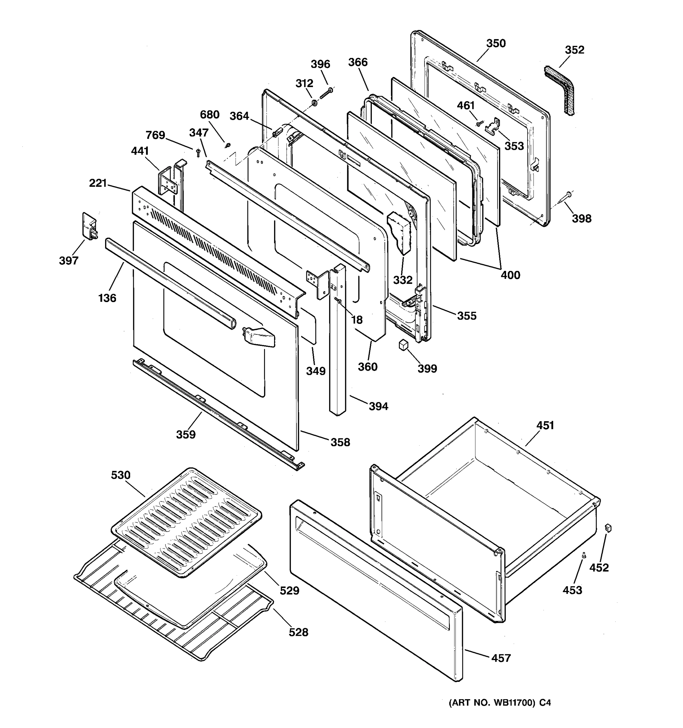 DOOR & DRAWER PARTS