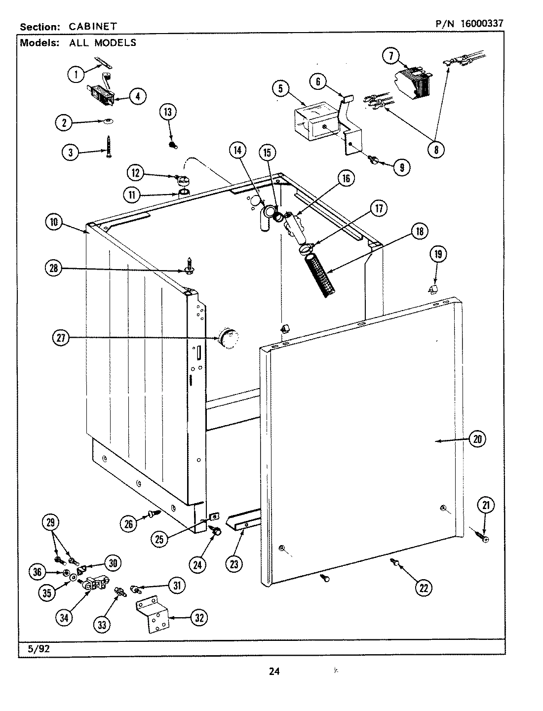 04 - CABINET (LSE7800AEL,AEW)