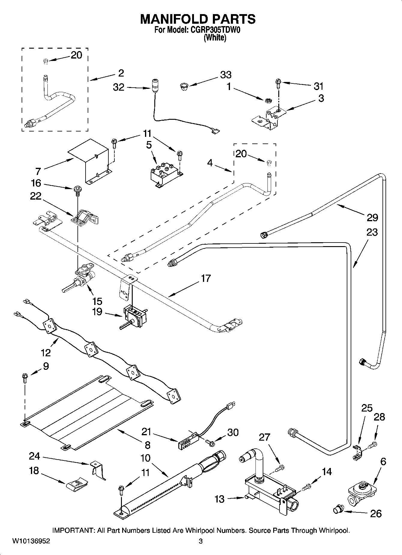 03 - MANIFOLD PARTS
