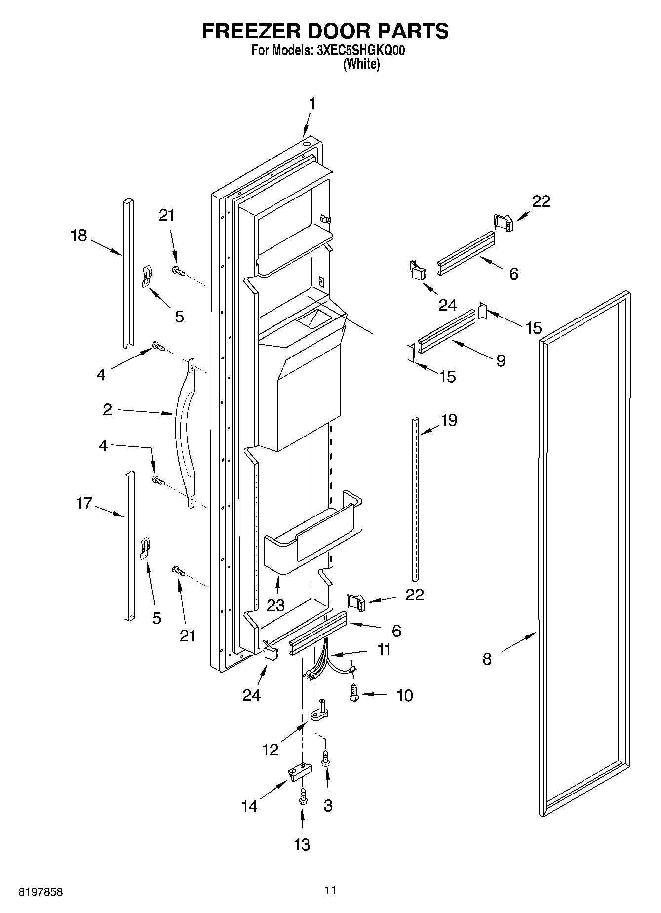 07 - FREEZER DOOR