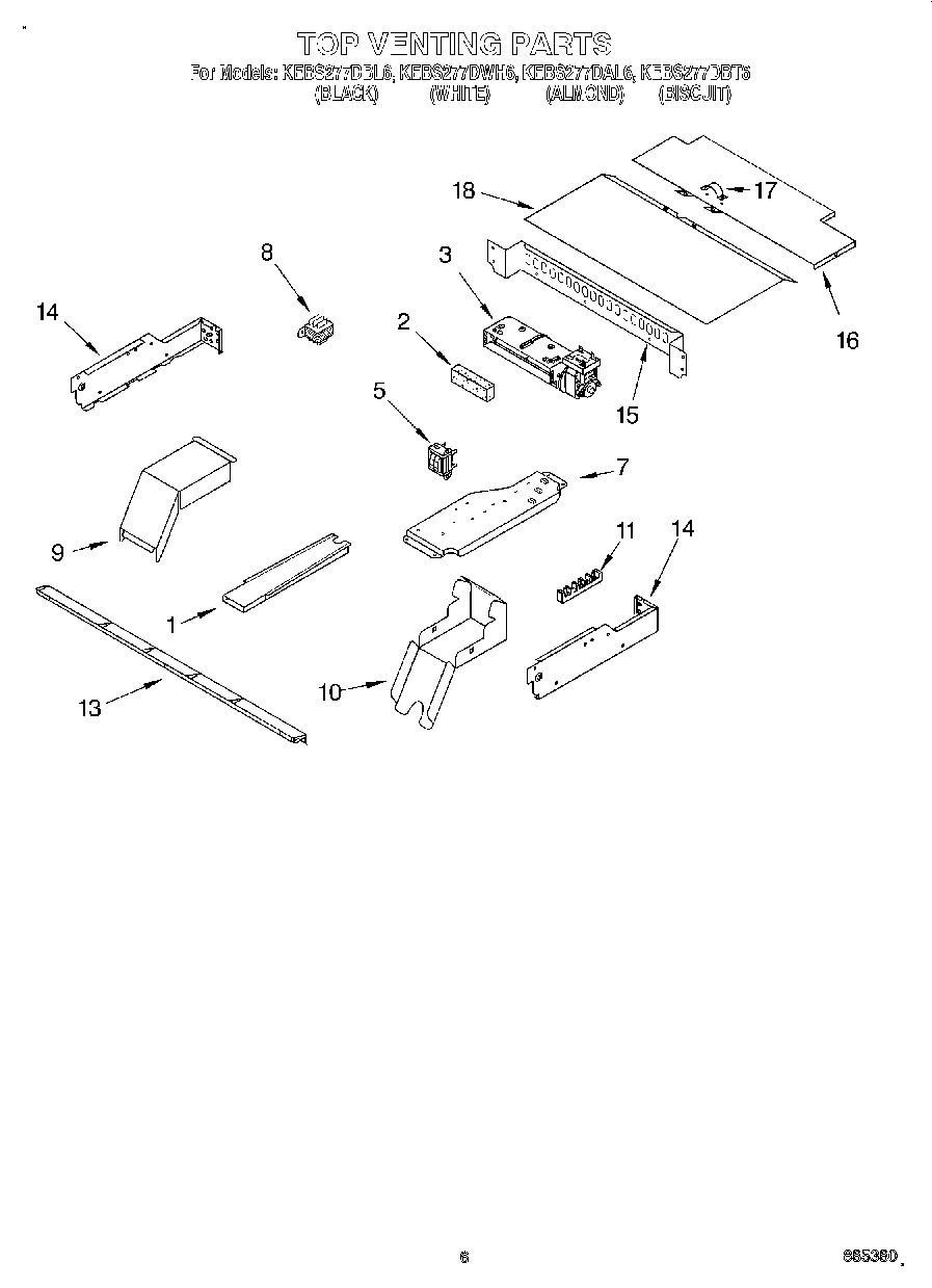 05 - TOP VENTING, OPTIONAL