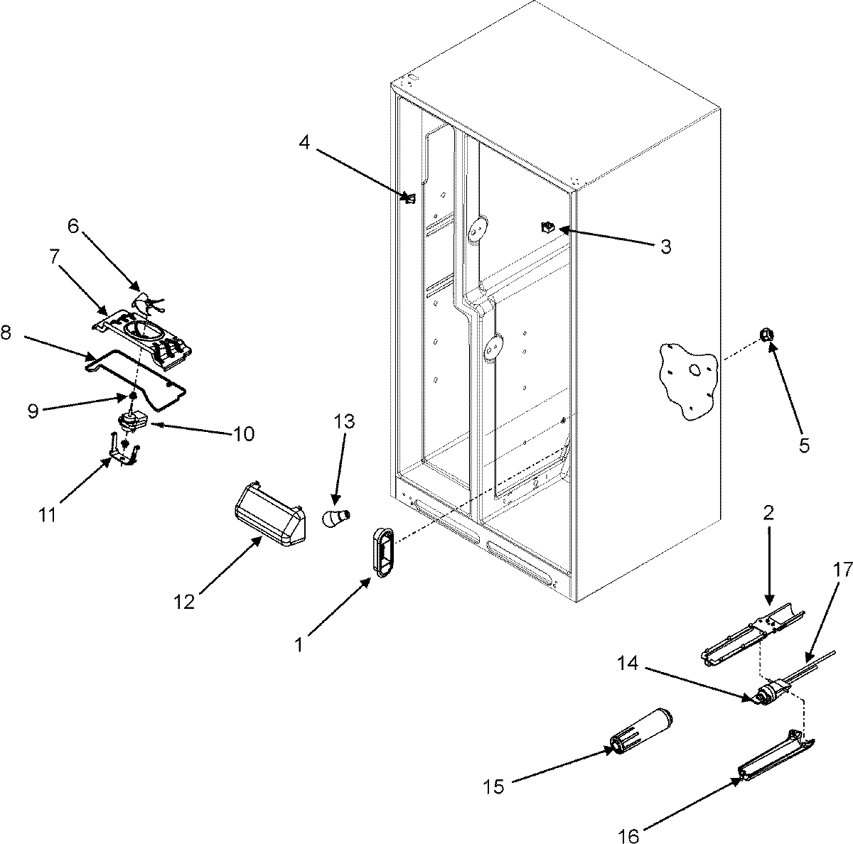05 - EVAP FAN/CRISP LIGHT/WATER FILTER